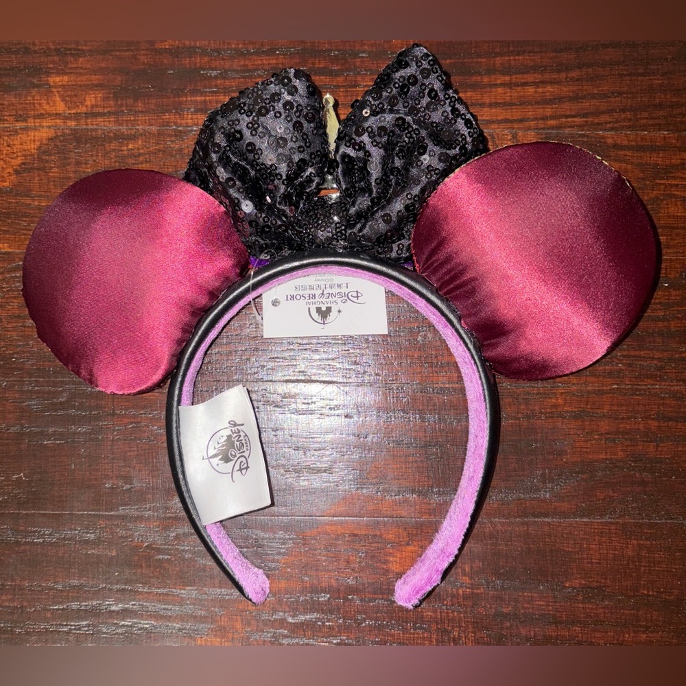 Disney Villain Snow White Minnie Mouse Headband - Picture 3 of 5